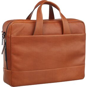 Leonhard Heyden Hamburg briefcase leather 40 cm laptop compartment