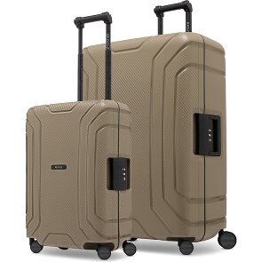 Redolz Essentials 15 4-wheel 15 suitcase set 2 pcs. with three-point closure