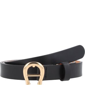 Aigner Logo belt leather