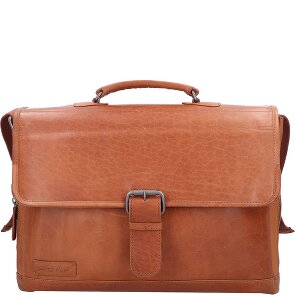Plevier Quartz briefcase leather 41 cm laptop compartment