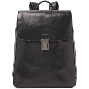 Castelijn & Beerens Guus backpack leather 40 cm laptop compartment