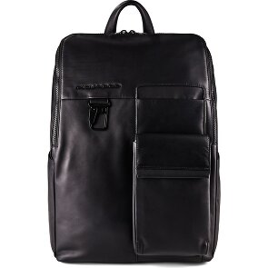 Piquadro Zaino Daypack Leather 34 cm Laptop compartment