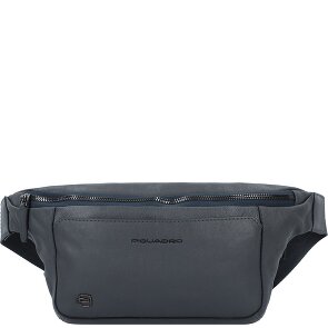 Piquadro Black Square fanny pack leather 31 cm