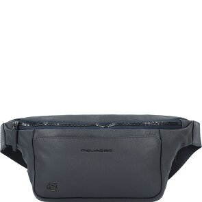 Piquadro Black Square Bum bag Genuine Leather 31 cm