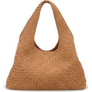 LES VISIONNAIRES PAZ Weave Shoulder Bag Leather 44 cm