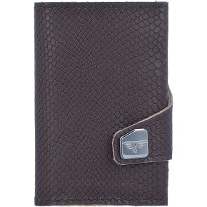 Tru Virtu Click & Slide credit card case wallet RFID leather 6.5 cm