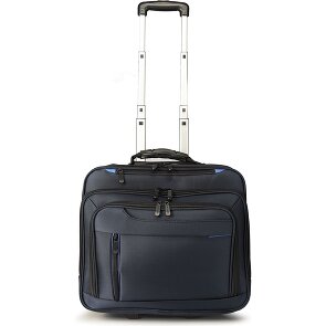 Dermata 2 wheels Wheeled briefcase 38 cm Laptop compartment