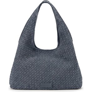 LES VISIONNAIRES Paz Weave Shoulder Bag Genuine Leather 44 cm