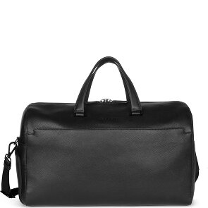 Bugatti Black Weekender travel bag Leather 50 cm