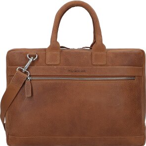Plevier Urban Briefcase Leather 39 cm Laptop compartment