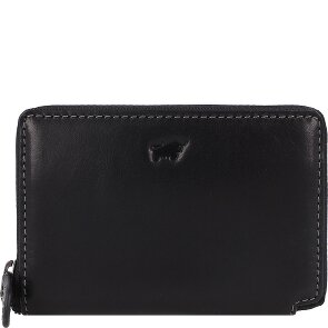 Braun Büffel Arezzo Credit card case RFID protection Leather 11.5 cm