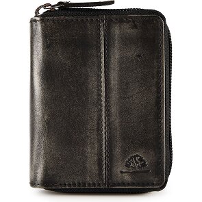 Greenburry Destressed Wallet RFID protection Leather 10.5 cm