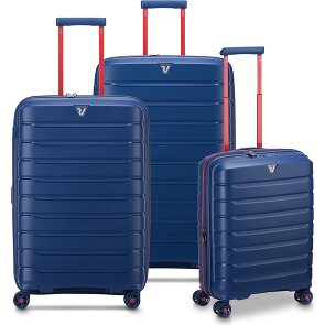 Roncato B-Flying Move 4 wheels Suitcase set 3-piece with expansion pleat