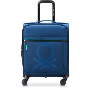 Delsey Paris x Colors Benetton Color Block 4-wheeled cabin trolley 55 cm with expansion fold Delsey Paris x Colors Benetton Color Block 4-wheeled cabin trolley 55 cm with expansion fold