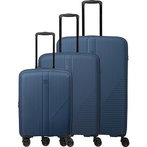 Travelite Air Stripe 4 wheels Suitcase set 3-piece Expandable