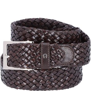 Aigner Business braided belt leather