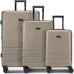 camel active Hanoi 4 wheels Suitcase set 3-piece with expansion pleat
