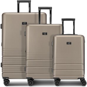 camel active Hanoi 4 wheels Suitcase set 3-piece with expansion pleat