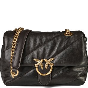 PINKO Love Puff Mini Shoulder Bag Genuine Leather 23 cm