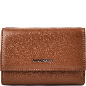 Coccinelle Metallic Soft wallet leather 14 cm