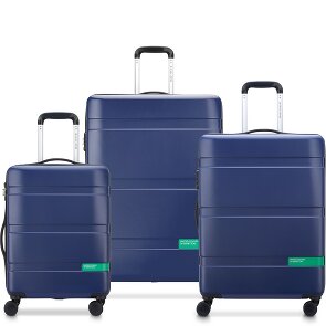 Delsey Paris x United Colors of Benetton Now Hardside 4-wheel suitcase set 3 pcs. with expansion fold Delsey Paris x United Colors of Benetton Now Hardside 4-wheel suitcase set 3 pcs. with expansion fold