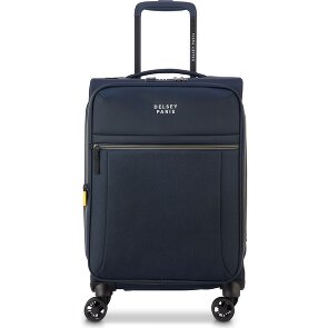 Delsey Paris Brochant 3 4 wheels Cabin trolley 55 cm with expansion pleat