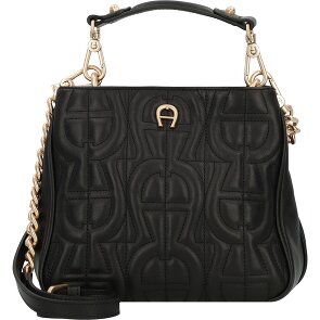 Aigner Diadora handbag leather 20 cm