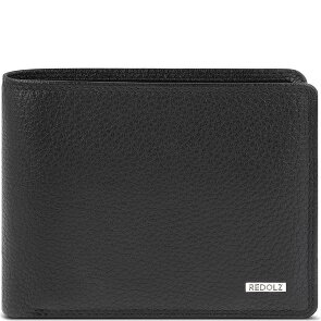 Redolz Leather Essentials QF RFID Leather Wallet, 11.5 cm