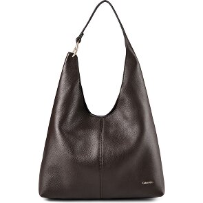 Calvin Klein Slouchy Shoulder Bag Genuine Leather 44 cm