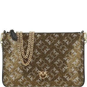 PINKO Flat Classic Clutch bag Leather 25 cm