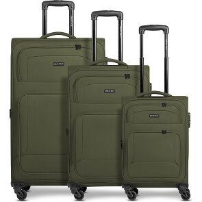 Smartbox Edition 04 4 wheels Suitcase set 3-piece with expansion pleat