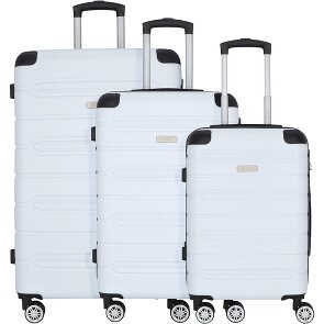 Nowi Rhodos 4 wheels Suitcase set 3-piece