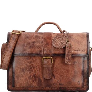 Greenland Nature Mascu & Line Briefcase Leather 40 cm Greenland Nature Mascu & Line Briefcase Leather 40 cm