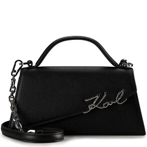 Karl Lagerfeld Signature Handbag Leather 24 cm