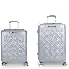 Gabol Queens 4 wheels Suitcase set 2-piece with expansion pleat Gabol Queens 4 wheels Suitcase set 2-piece with expansion pleat