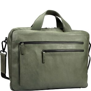 Leonhard Heyden Hague briefcase leather 40 cm laptop compartment