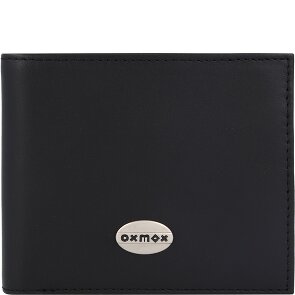 oxmox Leather Wallet RFID protection Leather 12 cm
