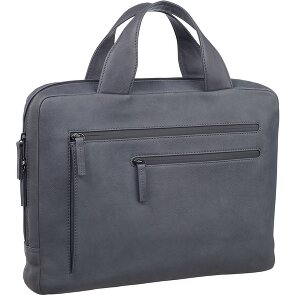 Leonhard Heyden Hague briefcase leather 38 cm laptop compartment