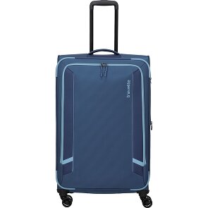 Travelite Corsiica 4 wheels Trolley L 77 cm with expansion pleat