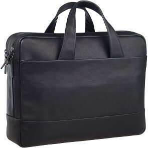 Leonhard Heyden Hamburg briefcase leather 40 cm laptop compartment