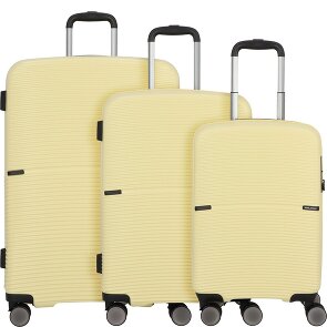 Worldpack San Francisco 4 wheels Suitcase set 3-piece