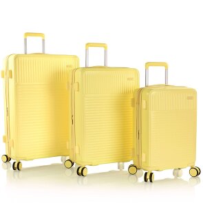 Heys Pastel 4 wheels Suitcase set 3-piece with expansion pleat