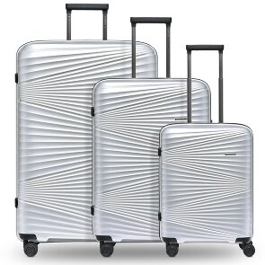 Pactastic Collection 02 THE THREE SET 4 wheels Suitcase set 3-piece