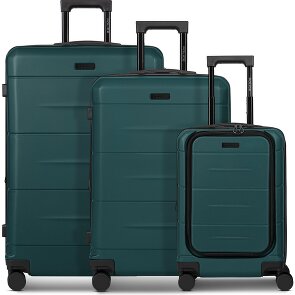Police London 4 wheels Suitcase set 3-piece Expandable