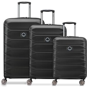 Delsey Paris Meteor 4 wheels Suitcase set 3-piece with expansion pleat Delsey Paris Meteor 4 wheels Suitcase set 3-piece with expansion pleat
