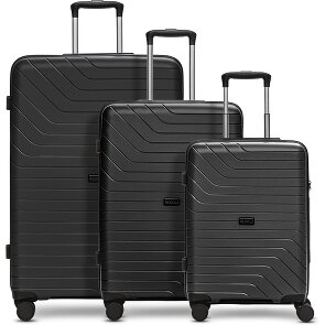 Redolz Essentials 05 3-SET 4 wheels Suitcase set 3-piece