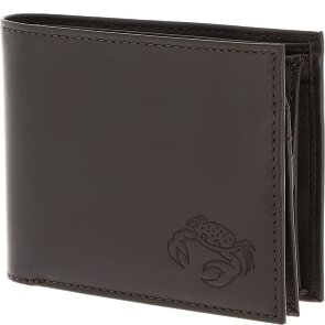 oxmox Leather Wallet RFID protection Genuine Leather 10 cm