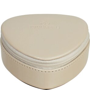 Windrose Merino Jewelry box Leather 9.5 cm