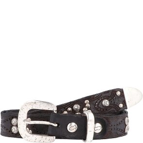 Campomaggi Studded belt leather