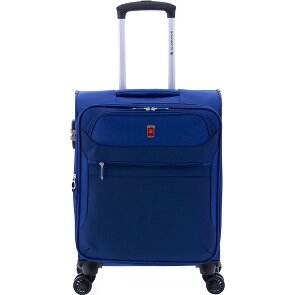 Gladiator 2000 4 wheels Cabin trolley 55 cm with expansion pleat